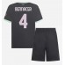 AC Milan Ismael Bennacer #4 Tredjedraktsett Barn 2024-25 Kortermet (+ Korte bukser)